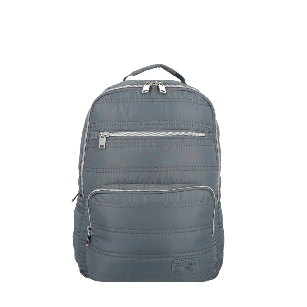 Morral para laptop 16" de mujer Nebraska gris