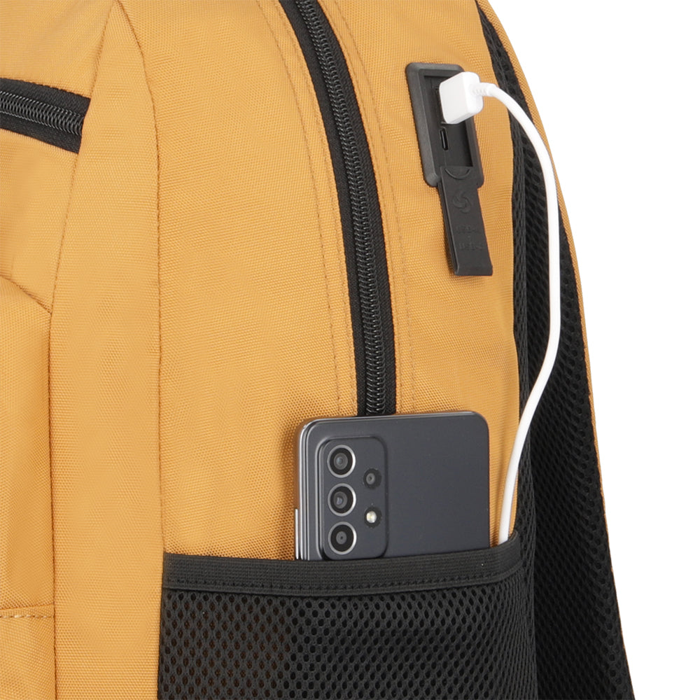 Morral para Laptop hombre Acceleration Hammer amarillo 17"