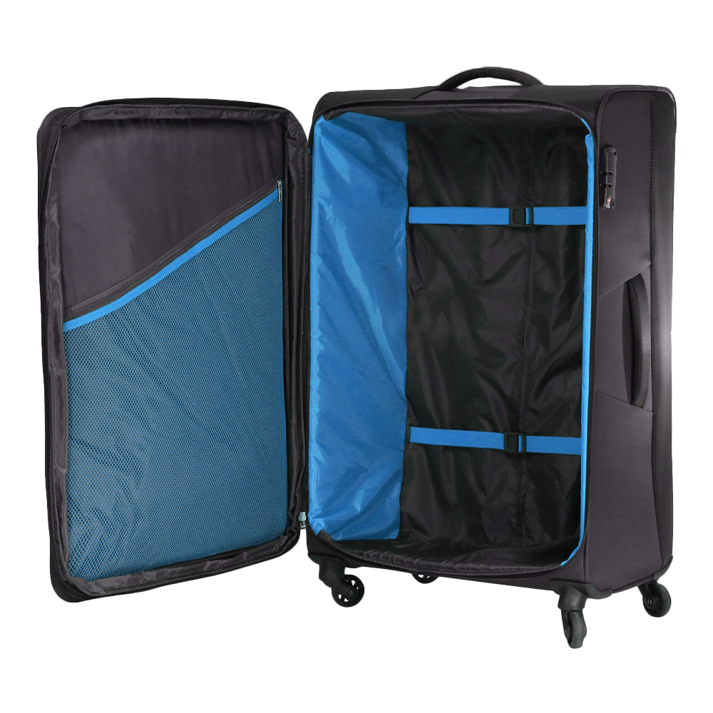 Maleta Fiji Spinner 83Cm Tsa Extra Grande Black