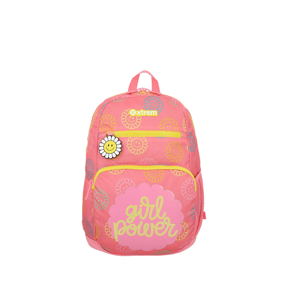 Morral escolar Bolt rosado