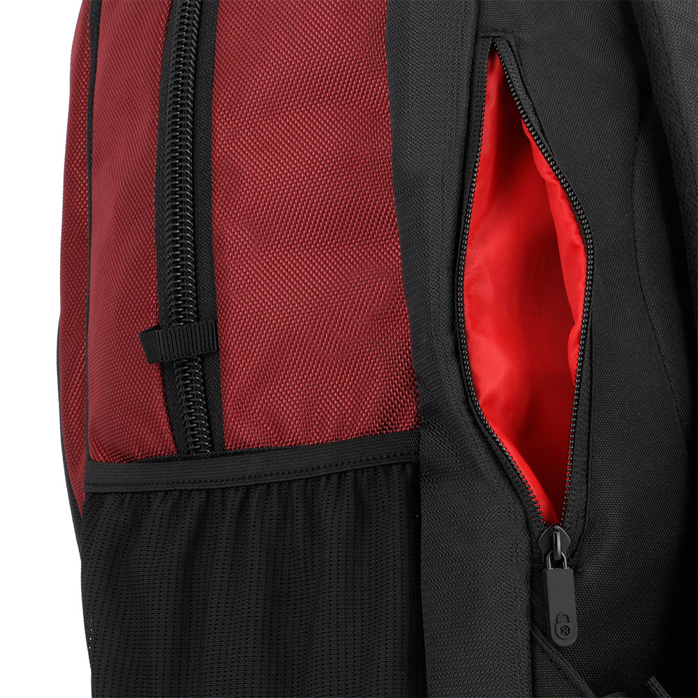 Morral para laptop 17" de hombre West rojo