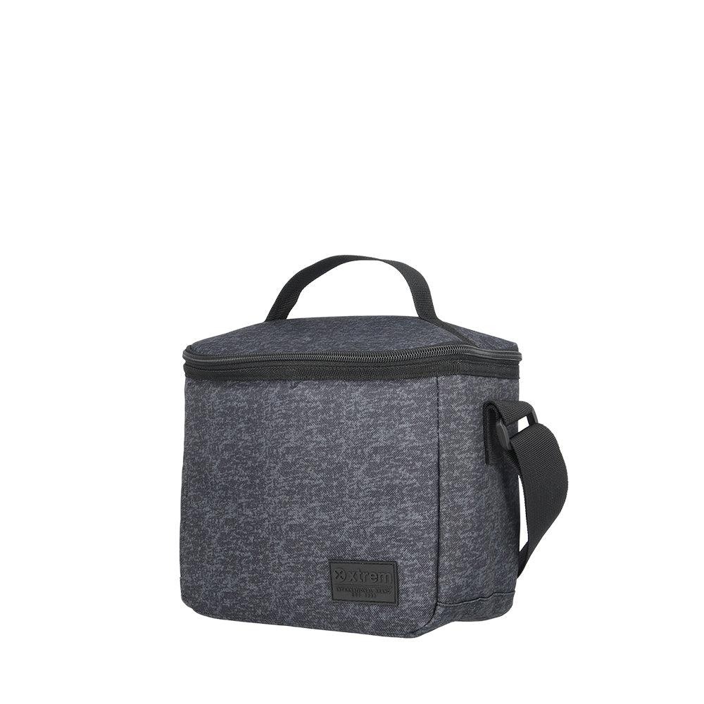 Mega Pack morral urbano hombre + bolso deportivo + lonchera + cartuchera gris