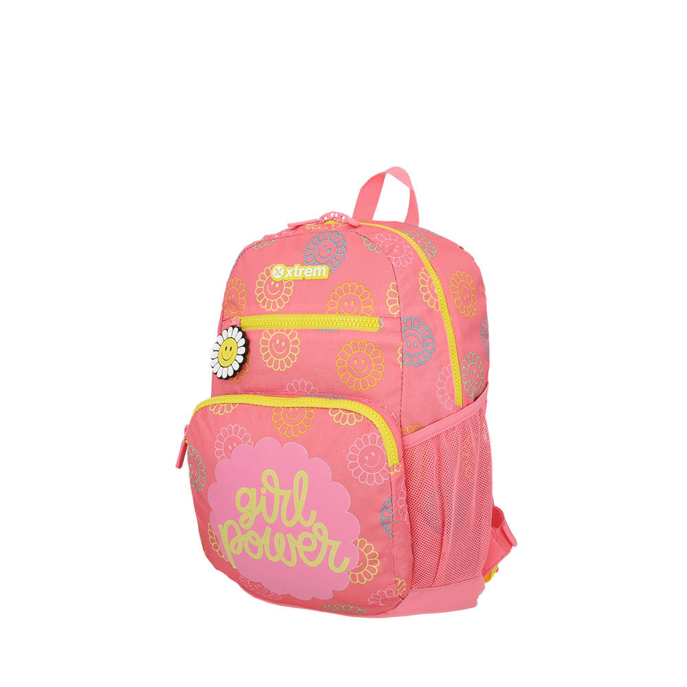 Morral escolar Bolt rosado