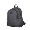 Mega Pack morral urbano hombre + bolso deportivo + lonchera + cartuchera gris