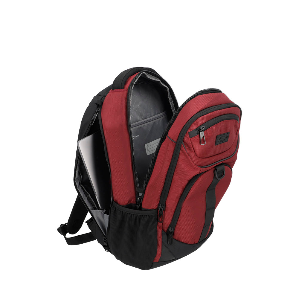 Morral para laptop 17" de hombre West rojo