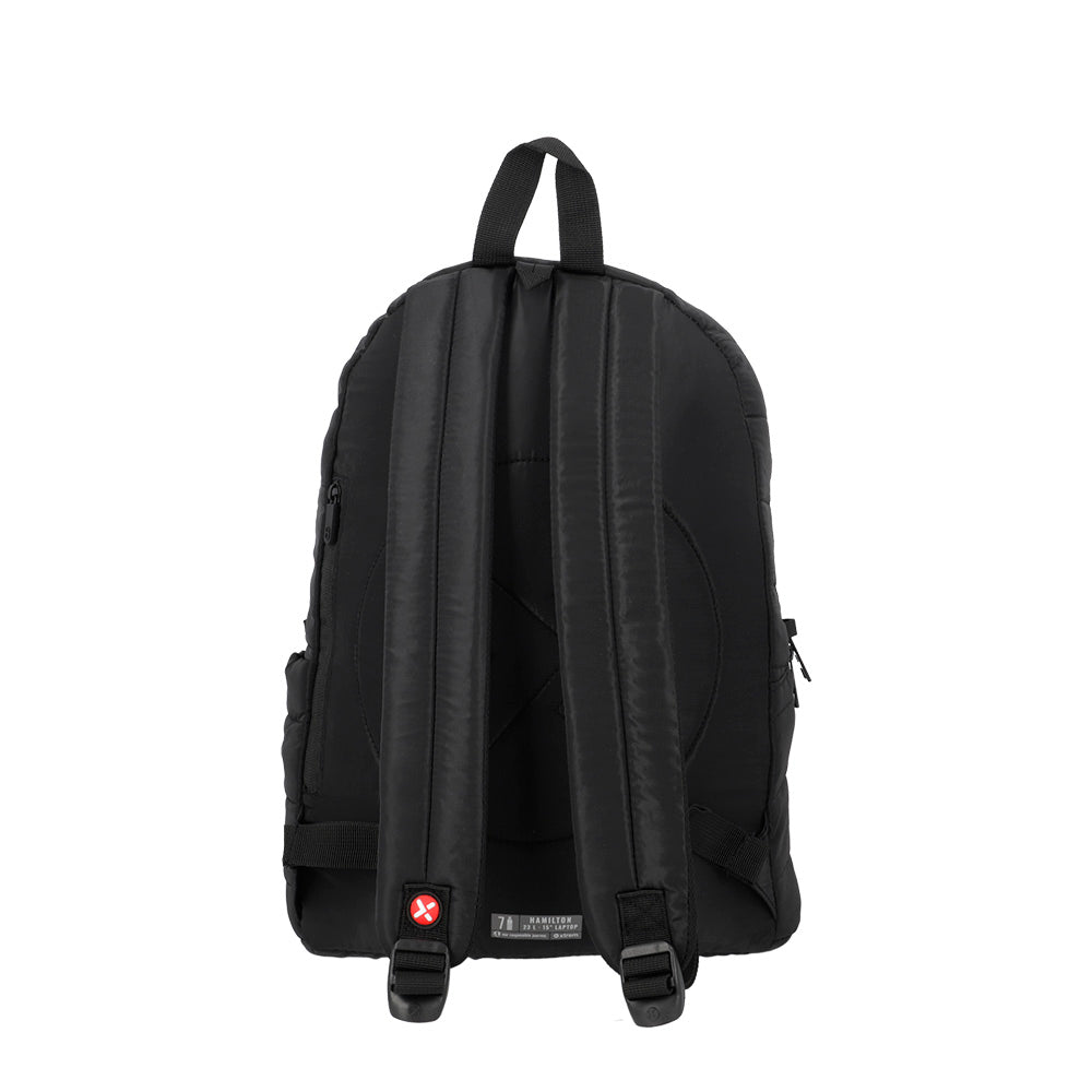 Morral para laptop 15" de mujer Hamilton negra/agua