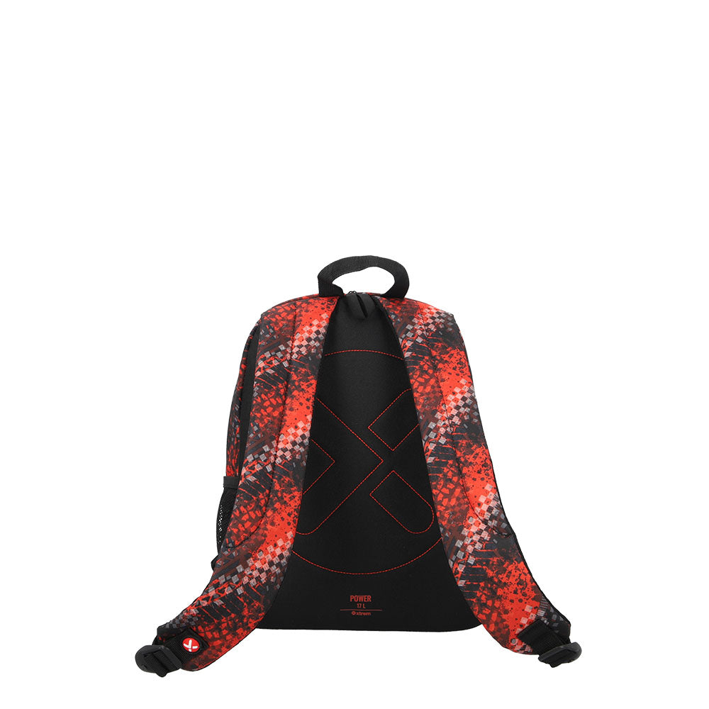 Morral escolar Power Car rojo