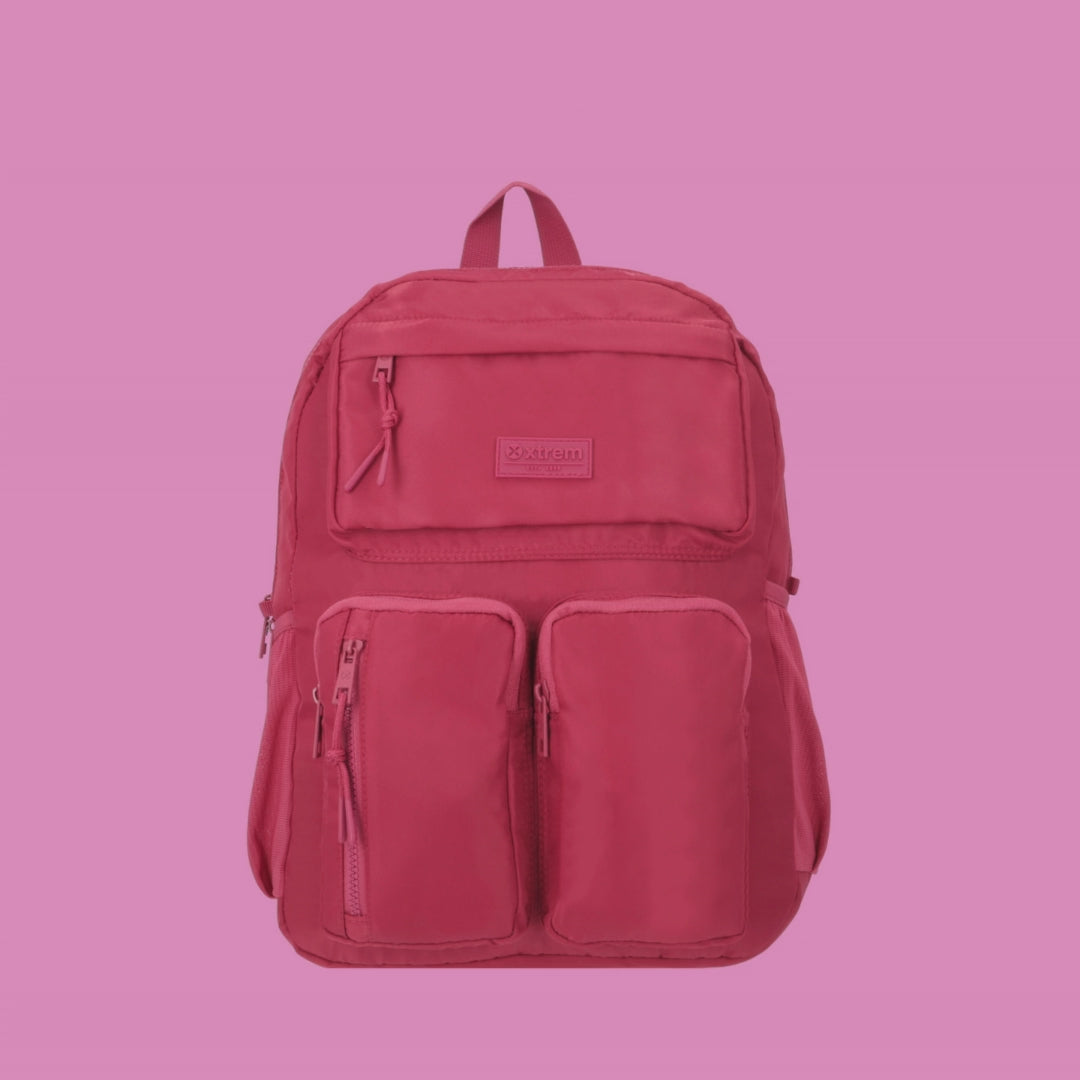 Morral para laptop 15" de mujer Queens rosado